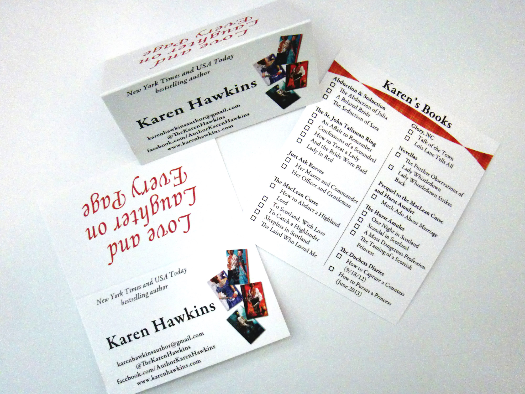 Karen Hawkins card